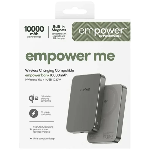 Powerbank PanzerGlass Empower Bank 10000mAh titán - 5