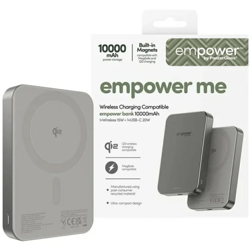 Powerbank PanzerGlass Empower Bank 10000mAh titán - 1