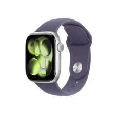 Apple Watch Series 11 (2025) GPS 42mm ezüst alumínium ház, lila köd sport szíj S/M EU MEU64
