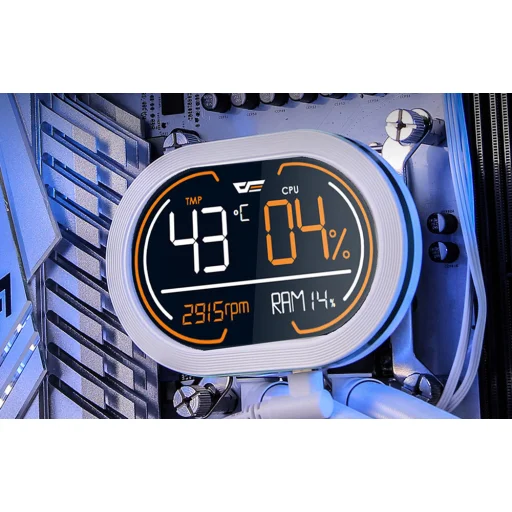 Darkflash DH360D CPU vízhűtés (fehér) - 6