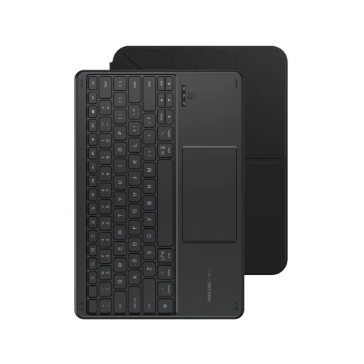 AmazingThing Minimal Case KeyLite Combo Billentyűzetes tok iPad 11 2025 - Fekete - 1
