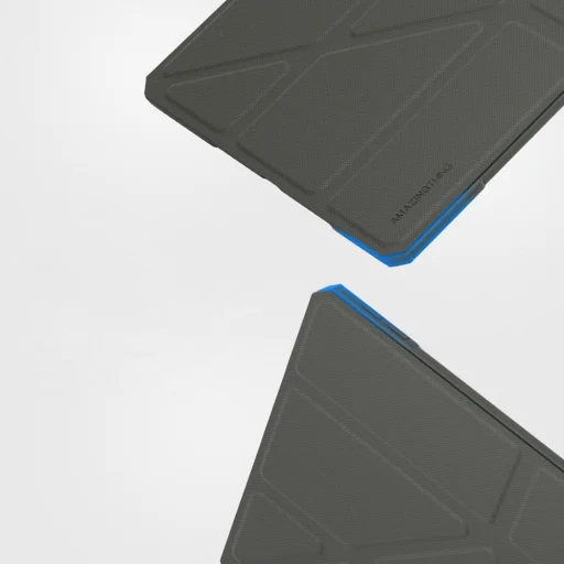 AmazingThing Titan Pro Folio fliptok iPad Air M3 11" - Szürke tok - 5