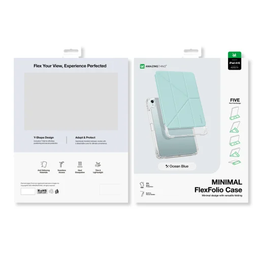 AmazingThing Minimal tok iPad 11" 2025 - Kék - 5