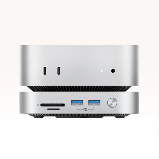 Orico MiniLink 9 az 1-ben dokkolóállomás M.2 SSD merevlemez rekesszel - ezüst - 3