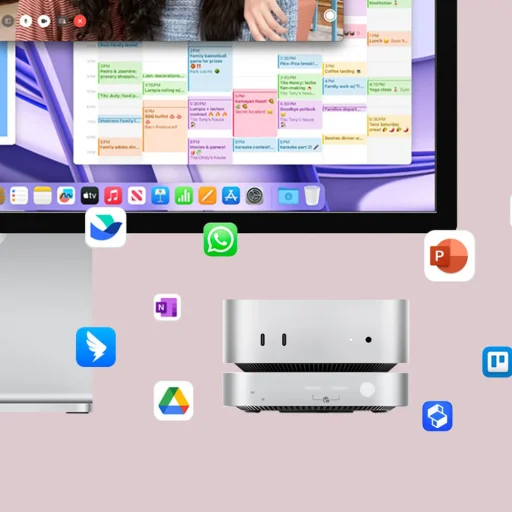 Orico MiniLink 9 az 1-ben dokkolóállomás M.2 SSD merevlemez rekesszel - ezüst - 5