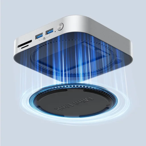 Orico MiniLink 9 az 1-ben dokkolóállomás M.2 SSD merevlemez rekesszel - ezüst - 9