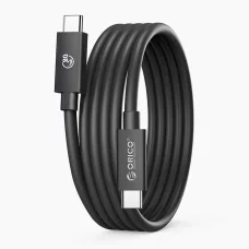 Orico USB4 Thunderbolt5 Kábel 80Gbps 240W USB-C to USB-C 2m - Fekete
