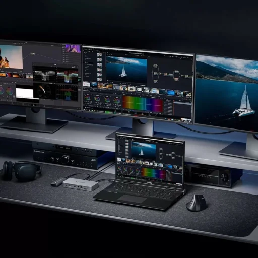 Orico USB4 Thunderbolt5 Kábel 80Gbps 240W USB-C to USB-C 1,5m - Fekete - 2