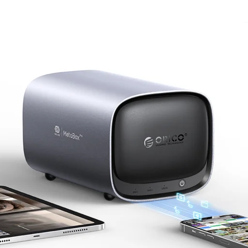 ORICO NAS MetaBox Pro Home hálózati lemez tömb - szürke - 2