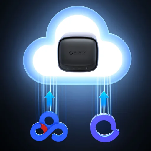 ORICO NAS MetaBox Pro Home hálózati lemez tömb - szürke - 12