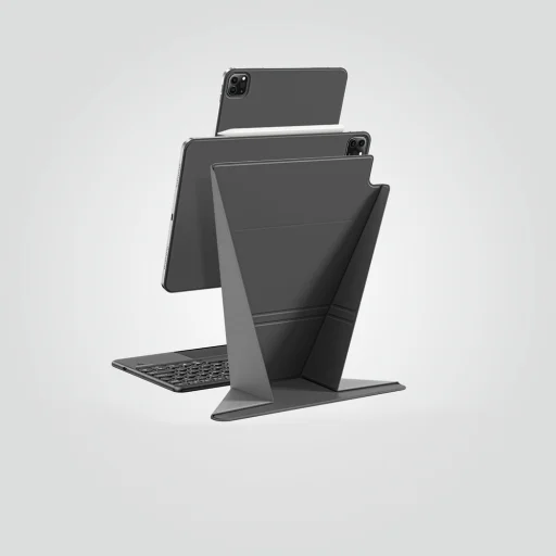 AmazingThing Matte Pro Mag Folio fliptok állvánnyal iPad Air M3 11" - Fekete tok - 8