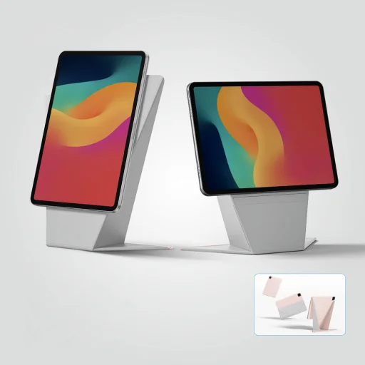 AmazingThing Matte Pro Mag Folio fliptok állvánnyal iPad Air M3 11" - Rózsaszín tok - 6