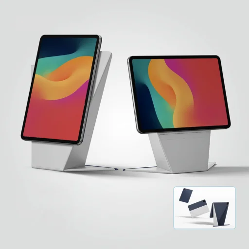 AmazingThing Matte Pro Mag fliptok állvánnyal iPad Air M3 13" - Kék tok - 6