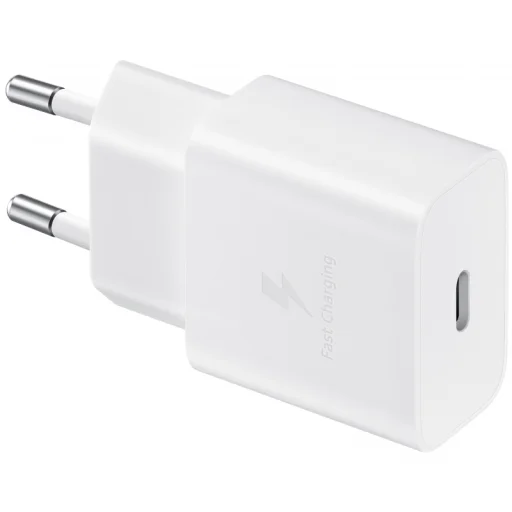 Fali töltő Samsung, 15W, 2A, 1 x USB-C, Fehér GP-PTU023DYAWQ - 1