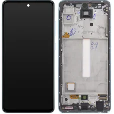 LCD kijelző modul Samsung Galaxy A52 5G A526 / A52 A525, kék