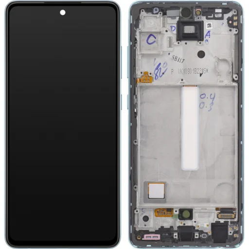 LCD kijelző modul Samsung Galaxy A52 5G A526 / A52 A525, kék - 1