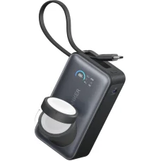 Anker MagGo powerbank, 10000mAh, 35W, PD + QI, fekete A1657H11