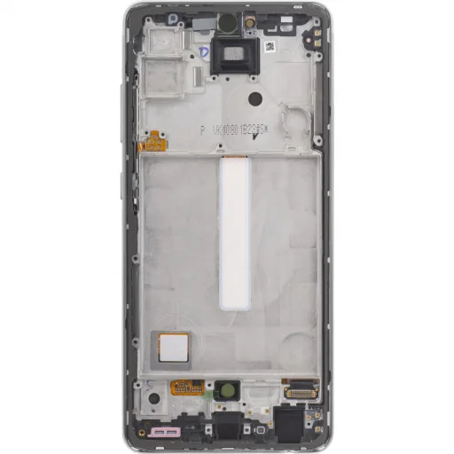 LCD kijelző modul Samsung Galaxy A52 5G A526 / A52 A525, fehér - 3