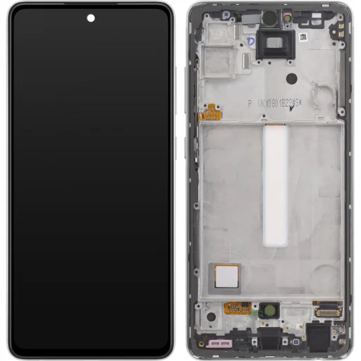 LCD kijelző modul Samsung Galaxy A52 5G A526 / A52 A525, fehér - 1