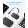Anker USB-C Hub, 4 x USB-C, Fekete A8340GA1 thumbnail