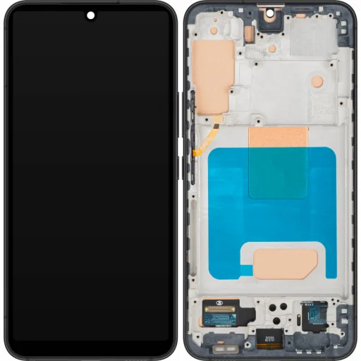 LCD kijelző modul Samsung Galaxy S22 5G S901, fekete - 1