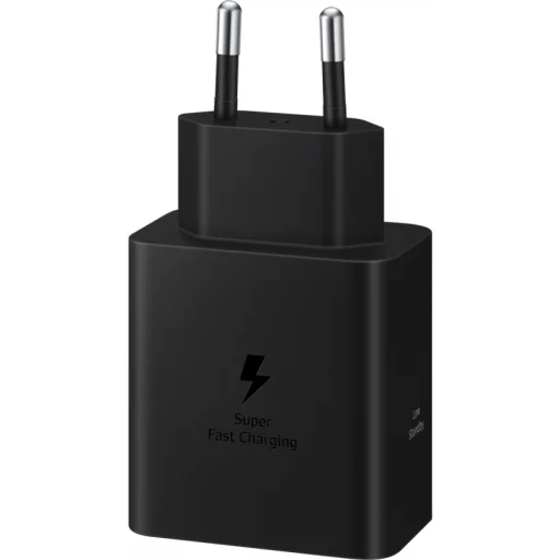 Hálózati töltő Samsung, 60W, 3A, 1 x USB-C, Fekete EP-T6010NBEGWW - 2