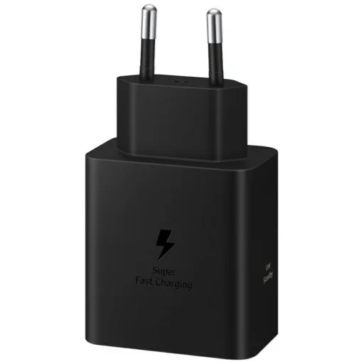 Hálózati töltő Samsung, 60W, 3A, 1 x USB-C, Fekete EP-T6010NBEGWW - 1