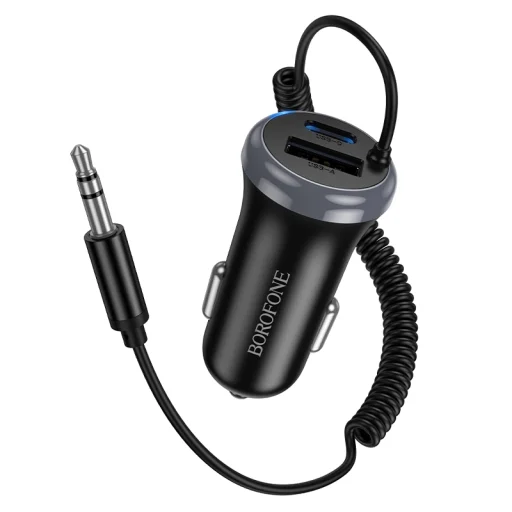 Borofone Audio Bluetooth Vevő AUX BC64 Contento fekete - 1