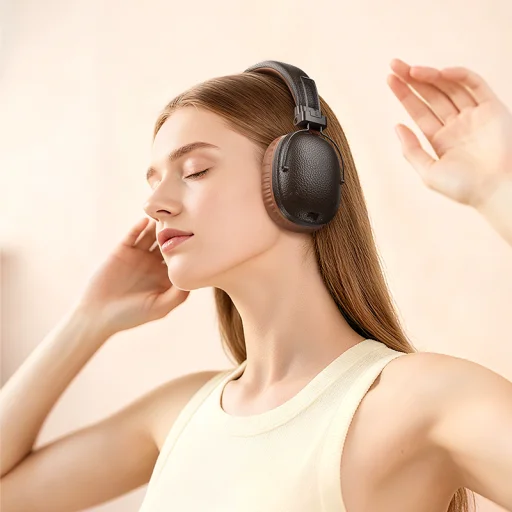 Borofone BO34 Suenos bluetooth fejhallgató barna - 5