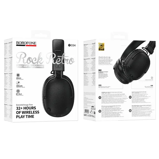 Borofone fejhallgatók BO34 Suenos bluetooth fekete - 6