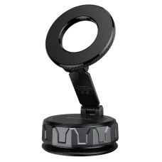 Autós tartó BH140 Gloria vákuumos, mágneses, szélvédőre fekete