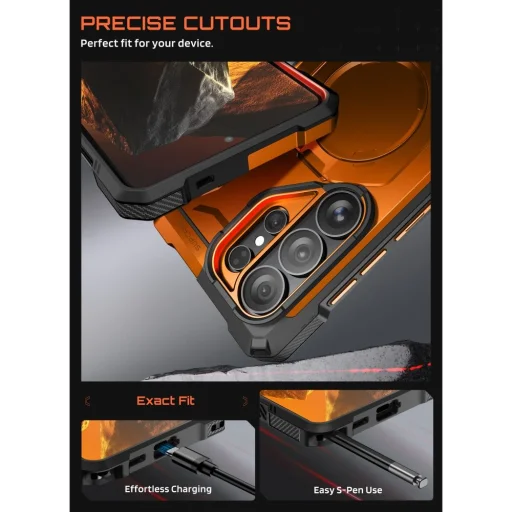 Samsung Galaxy S26 Ultra Tok Supcase UB Grip Mag MagSafe Korall Tok - 7