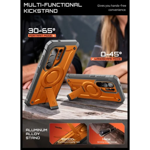 Samsung Galaxy S26 Ultra Supcase Unicorn Beetle Pro Mag Magsafe 2-set Coral tok - 6