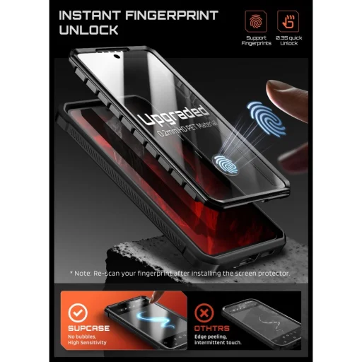 Samsung Galaxy S26+ Plus Supcase Unicorn Beetle Pro Mag Magsafe 2-set tok Fekete - 9