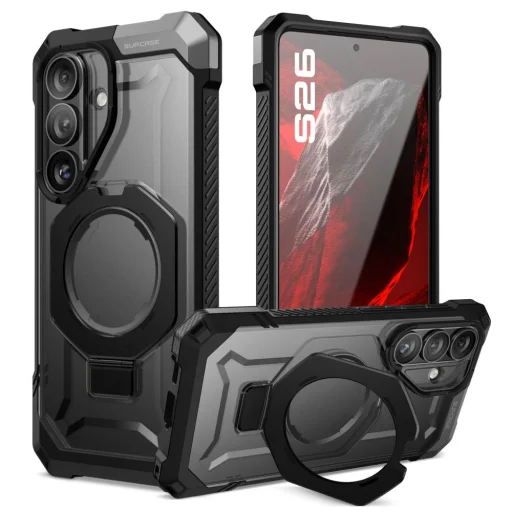 Samsung Galaxy S26 Supcase Ub Grip Mag Magsafe fekete tok - 1