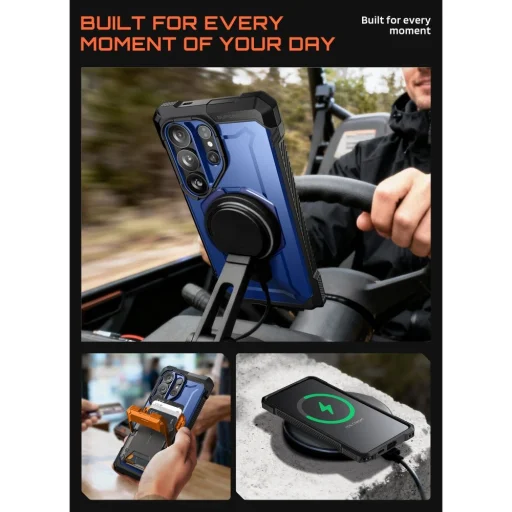 Samsung Galaxy S26 Ultra Supcase Ub Grip Mag Magsafe tok Kobalt - 8