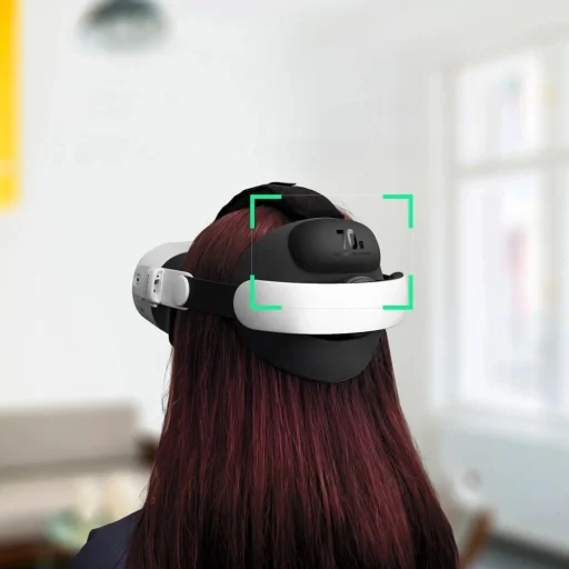 BoboVR E3 Fejpánt Meta Quest 3 és 3S-hez - Fehér és Fekete - 2