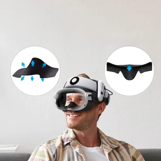 BoboVR F3 Arc Felület a Meta Quest 3-hoz - Fekete - 5