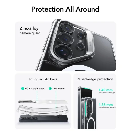 Samsung Galaxy S26 Ultra ESR Classic Hybrid Kickstand Magsafe tok - 2