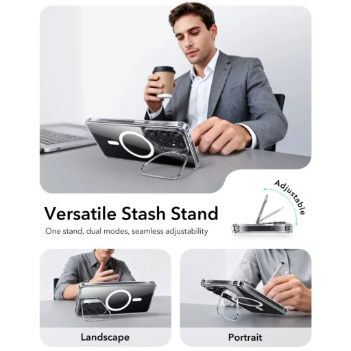 Samsung Galaxy S26 Ultra ESR Classic Hybrid Kickstand Magsafe tok - 3