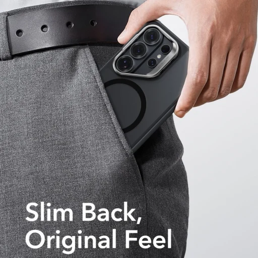 Samsung Galaxy S26 Ultra ESR Classic Hybrid Kickstand Magsafe tok Frosted Fekete - 8