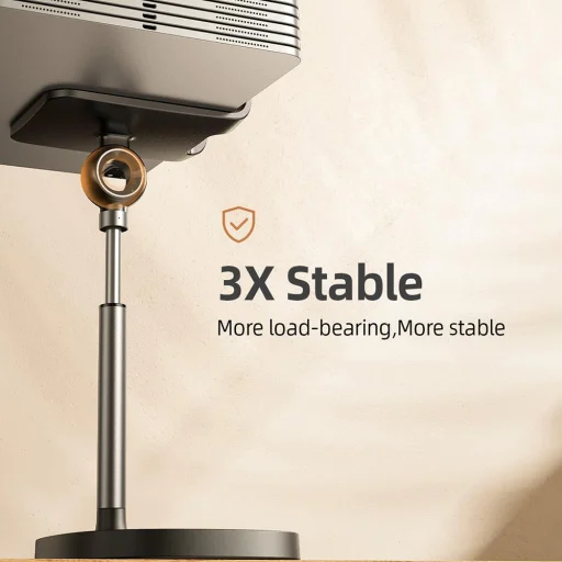  Telefon Lisen Asztali Tartó Mechanical Series (YL0421030004) - Állítható Magasság, Stabil - Fekete - 4