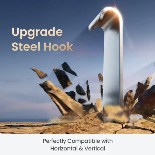 Autós tartó Lisen (YL0222060011), légbefúvóra, bilincs fogás, univerzális, 360°-ban állítható, biztonságos illeszkedés, rázkódás elleni védelem - Fekete - 4