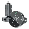 Proove Autós töltő FM modulátorral (FMSS30110003) - érintőképernyővel, USB, Type-C, U-lemez, TF, BT 5.0, 30W - Szürke thumbnail