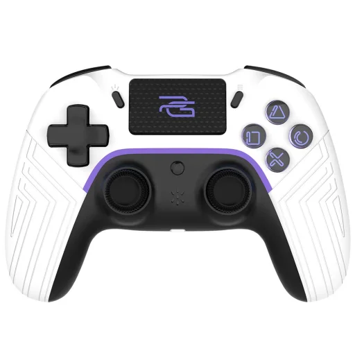 Proove Ergonomikus Wireless Controller Skadi (WGSK00022002) - USB-C, AUX, BT, Érintőpad, PS4, PC, Android, 600mAh - Fehér - 1