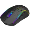 Proove Wireless Mouse Buzz (WMBU00022401) - Vezeték nélküli egér játékhoz, 2.4GHz, USB-C, Ergonomikus, LED, 6 gomb, 800-4800DPI, 1.5m - Fekete thumbnail