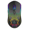 Proove Wireless Mouse Buzz (WMBU00022401) - Vezeték nélküli egér játékhoz, 2.4GHz, USB-C, Ergonomikus, LED, 6 gomb, 800-4800DPI, 1.5m - Fekete thumbnail