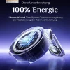 Lisen Bezdrôtová nabíjačka W103 (YL0324090008) MagSafe, Rýchle nabíjanie, 3 v 1, Qi2, Zaťahovací kábel, Skladací – Čierna thumbnail
