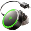 Lisen Bezdrôtová nabíjačka W103 (YL0324090008) MagSafe, Rýchle nabíjanie, 3 v 1, Qi2, Zaťahovací kábel, Skladací – Čierna thumbnail