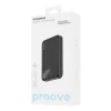 Proove Hoodman Power Bank - Type-C, Lightning, Mágneses, LED Kijelzővel, Qi, 20W, 10000mAh - Fekete thumbnail